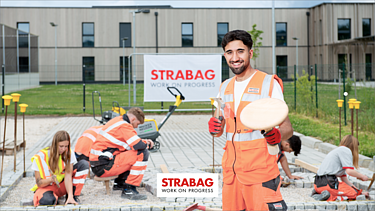 Auszubildende bei STRABAG